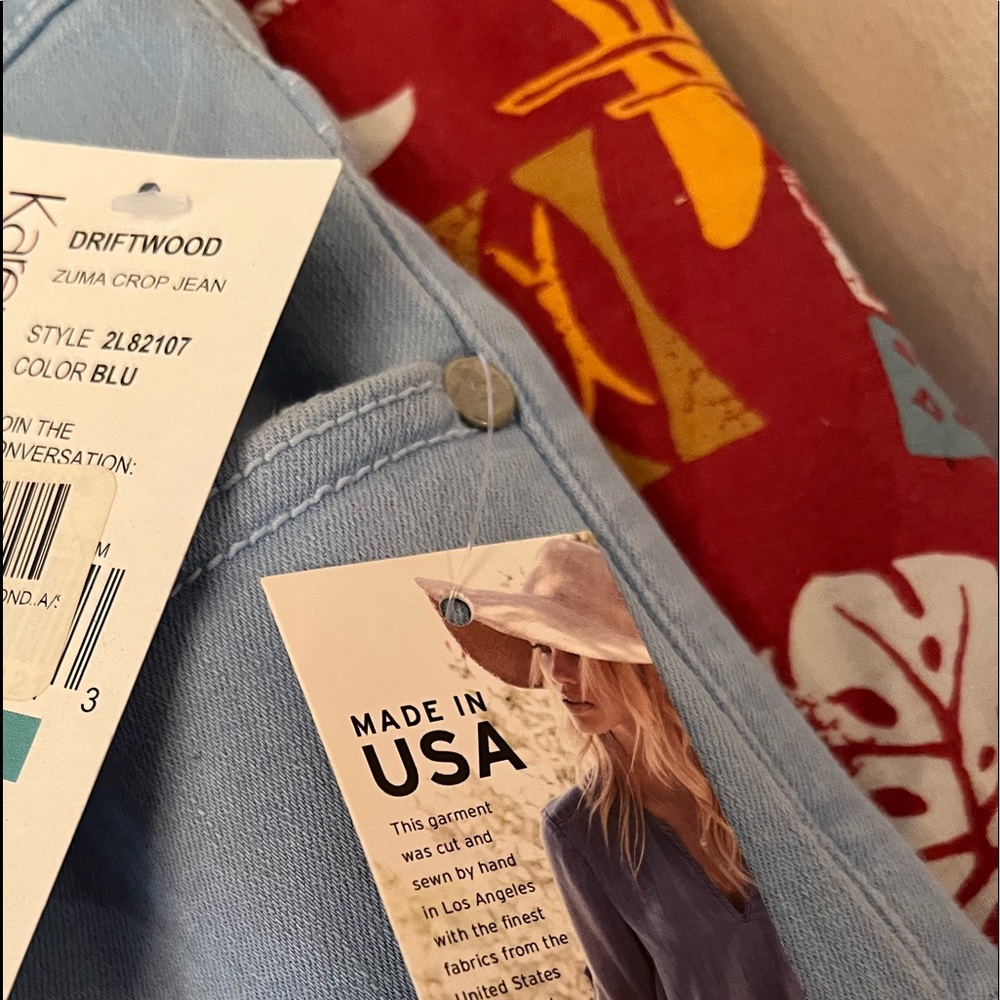 Karen Kane Driftwood Blue stretch jeans